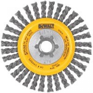 DW4925 DeWalt Wire wheel,4" Stringer Bead Wire Wheel/Carbon Steel 5/8"-11 Arbor .020"