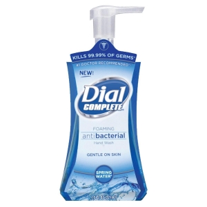 DIA 05401CT Dial Complete 7.5 Oz. Spring Water Antibacterial Foaming Hand Soap