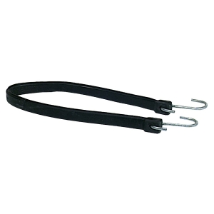 574275 25.5 In. Hook-to-Hook Black Rubber Tarp Strap