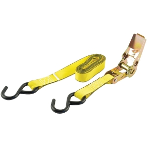 01411 Erickson 1 In. x 10 Ft. 300 Lb. Light Duty Ratchet Strap (4-Pack)