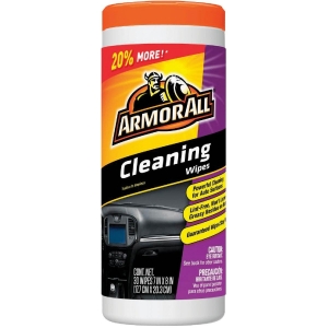 17497C Armor All Unscented 7 In. x 8 In. Multi-Purpose Cleaning Wipes (30-Count)
