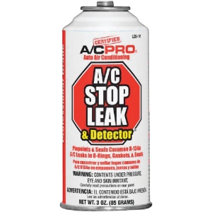 LDS101-1 Quest 3 Oz. R-134a Refrigerant with Stop Leak & Detector
