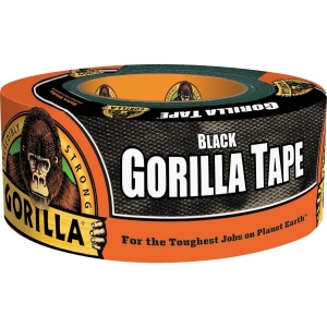 105631 Gorilla 1.88 In. x 10 Yd. Heavy-Duty Duct Tape, Black