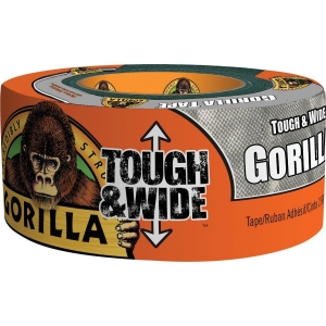 105680 Gorilla 2.88 In. x 25 Yd. Tough & Wide Heavy-Duty Duct Tape, Silver