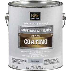 W50S00815-16 Aluminum Alkyd Industrial Coating, 1 Gal.