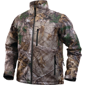224C-212X Milwaukee M12 QuietShell 2XL Realtree Edge Camouflage Cordless Heated Jacket Kit