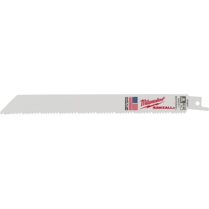 48-01-2093 Milwaukee SAWZALL 8 In. 8/12 TPI Multi-Material Reciprocating Saw Blade (25-Pack)
