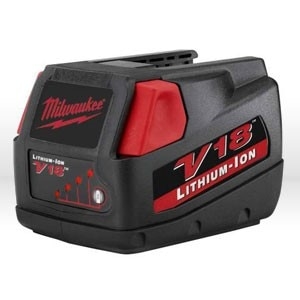 48-11-1822 Milwaukee Electric M18,High Capacity,Red Lithium Battery (48-11-1822)