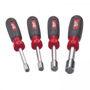 48-22-2404 Milwaukee 4 Pc SAE Nut Driver Set