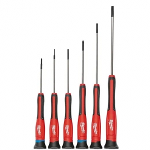48-22-2606 Milwaukee 6 PC Precision Screwdriver Set w/ Case