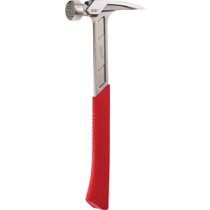 48-22-9022 Milwaukee 22 Oz. Milled-Face Framing Hammer with Steel I-Beam Handle