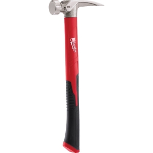 48-22-9316 Milwaukee 19 Oz. Smooth-Face Framing Hammer with Poly/Fiberglass Handle