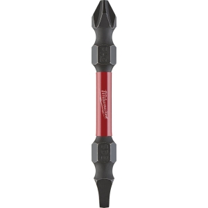 48-32-4311 Milwaukee SHOCKWAVE #2 Phillips and #2 Square Recess Power Double-End Screwdriver Bit