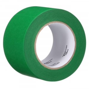 7100299472 3M? UV Resistant Green Masking Tape, 72mm x 55m