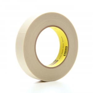 21200-03017 3M Glass Cloth Tape 361 White,1"x 60yd 7.5 mil