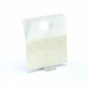 21200-62014 3M Hang Tab 1076 Clear,2"x 2"