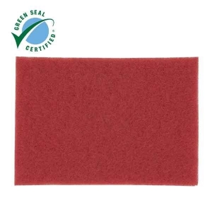 48011-17026 3M Red Buffer Pad 5100,12"x 18"