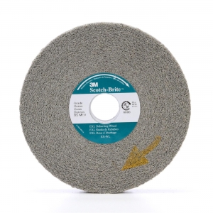48011-18278 3M Scotch-Brite EXL Deburring Wheel, 6"x 1"x 1", Grit 8S MED