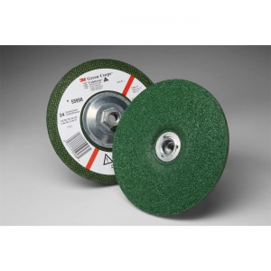 51111-55958 3M Depressed Center Grinding Wheel,24 Grit,7"x1/4"x5/8-11 Internal