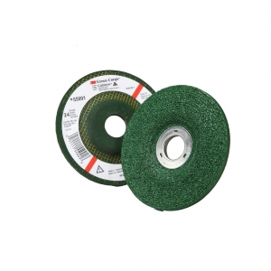 51111-61010 3M Green Corps Depressed Center Wheel,24 4"x 1/4"x 3/8"
