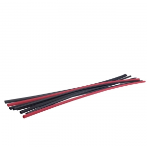 51128-59626 3M Heat Shrink Thin-Wall Tubing FP301-1/16-48"-Black-Hdr-25 Pcs,48"
