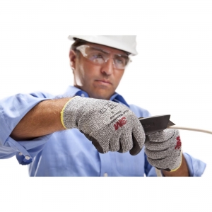 3M Comfort Grip Glove,  CGL-CRE, Cut Resistant (ANSI 2), Size Large, Package Qty: 6 per Pack