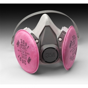 51131-07001 3M Half Face Pc Respirator Assembly,6191,S