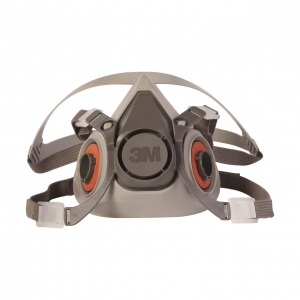 7000001933 3M? 6200, Half Mask Respirator, Medium, Reusable