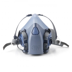 7000002162 3M? 7502, Half Mask Respirator, Medium, Reusable