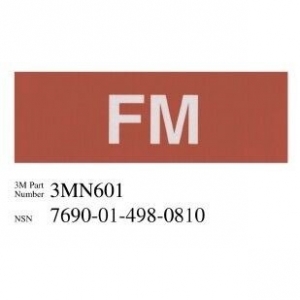 51135-23072 3M Diamond Grade Damage Control e Sign 3MN601DG"FM",6"x 2",50 guage