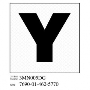 51138-38778 3M Diamond Grade Damage Control Sign 3MN005DG"Yoke",3"x 3"