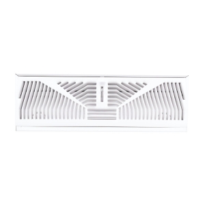 3015W15R Ameriflow 15 In. White Steel Baseboard Diffuser