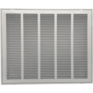 326W25X20 Ameriflow 25 In. x 20 In. White Filter Grille