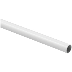 S820126 Stanley National 6 Ft. x 1-1/4 In. Cut-to-Length Closet Rod, White