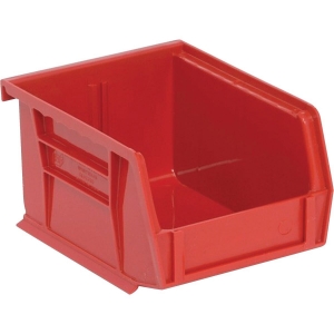 RQUS210RD Quantum Storage Small Red Stackable Parts Bin (6-Pack)