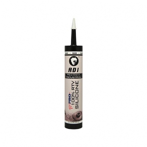 0816/6I Red Devil Silicone Caulk/Sealant,10.1 fl oz (300 ml) cartridge,100% Silicone,Black