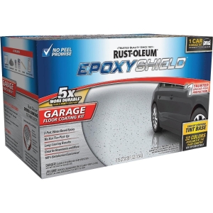 252625 Rust-Oleum EPOXYSHIELD Gloss Garage Floor Coating Kit, Tint Base, 120 Oz.
