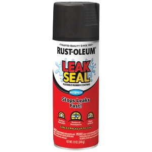 265494 Rust-Oleum LeakSeal 12 Oz. Flexible Rubber Coating, Black