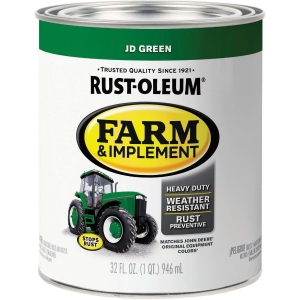 280108 Rust-Oleum 1 Quart JD Green Gloss Farm & Implement Enamel
