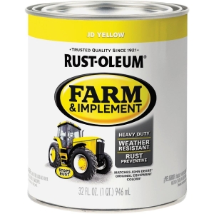 280150 Rust-Oleum 1 Quart JD Yellow Gloss Farm & Implement Enamel