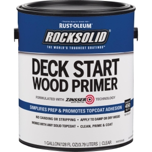 312283 Rust-Oleum RockSolid Clear Exterior Primer, 1 Gal.