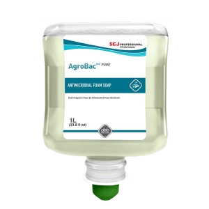 AGB1L AgroBac? Soap, 1 l, Cartridge, Antibacterial, Clear, Unscented, Foam