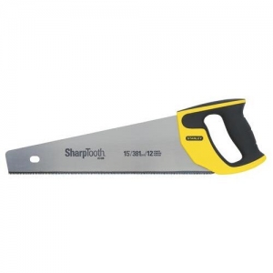 20-526 Stanley FINE FINISH SAW W/ CUSHION GRIP 15"