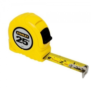 30-455 Stanley Tape Rule,1"x25'