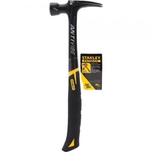 51-169 Stanley FATMAX XTREME ANTIVIBE CHECKERED FRAMING HAMMER RC,28 OZ