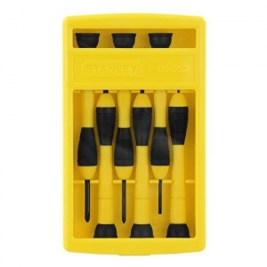 66-052 Stanley PRECISION SCREWDRIVER SET,6 Pc