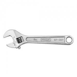 87-367 Stanley ADJUSTABLE WRENCH,6"
