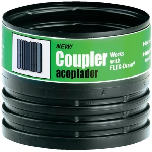 55020 Amerimax Flex-Drain 4 In. W x 3 In. L Flex-Drain Flexible Coupler