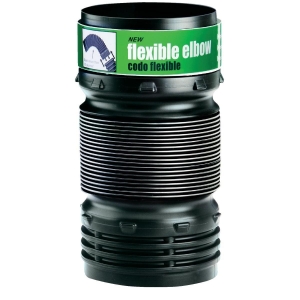 57010 Amerimax Flex-Drain 4 In. Elbow Flex-Drain Flexible Coupler