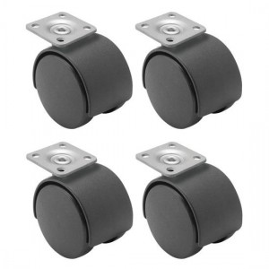 Casters set f/ CPS & CMP Metal Peds